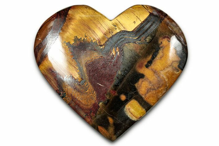 Marra Mamba Tiger's Eye Heart - Australia #342029